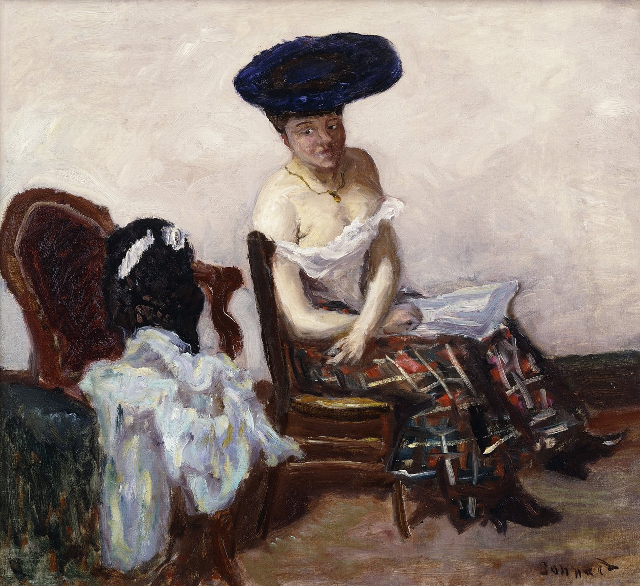 İskoç Petticoat; İskoç Petticoat by Pierre Bonnard