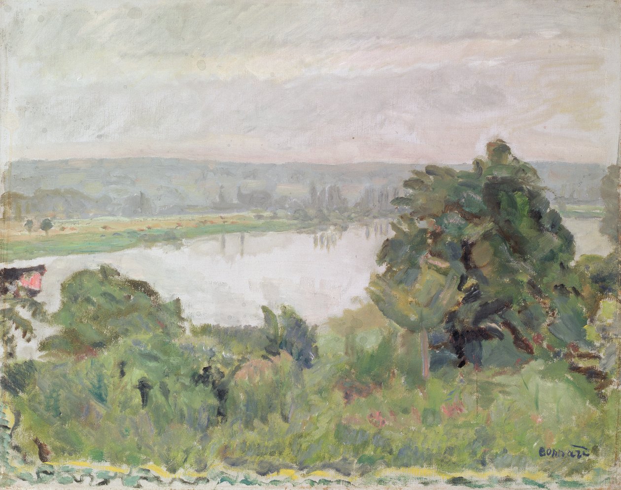 Vernon Yakınlarındaki Seine, 1911 by Pierre Bonnard
