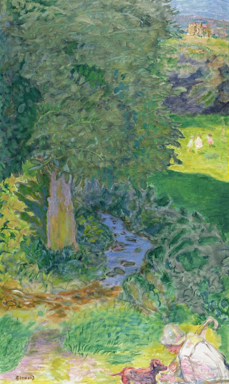 Akış, c.1916 by Pierre Bonnard