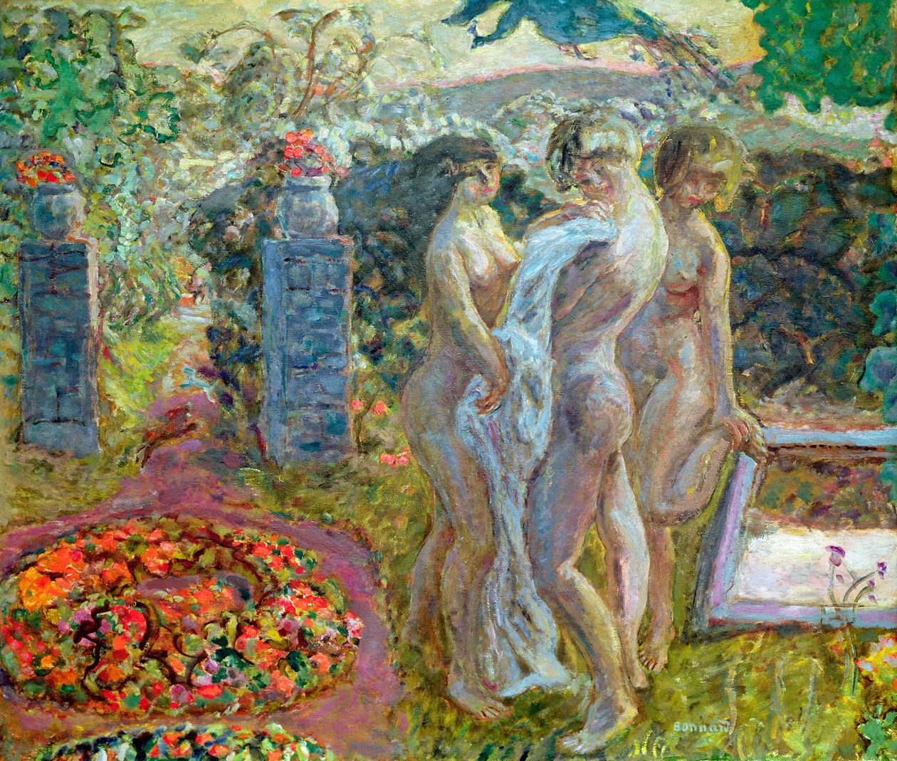 Üç Güzeller, 1908 by Pierre Bonnard