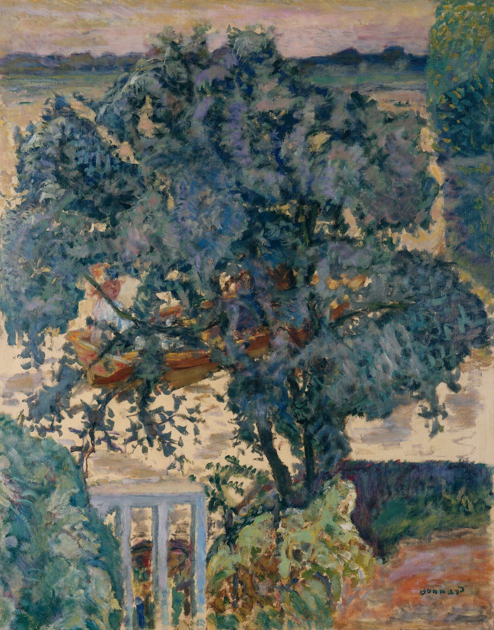 Nehir kenarındaki ağaç by Pierre Bonnard