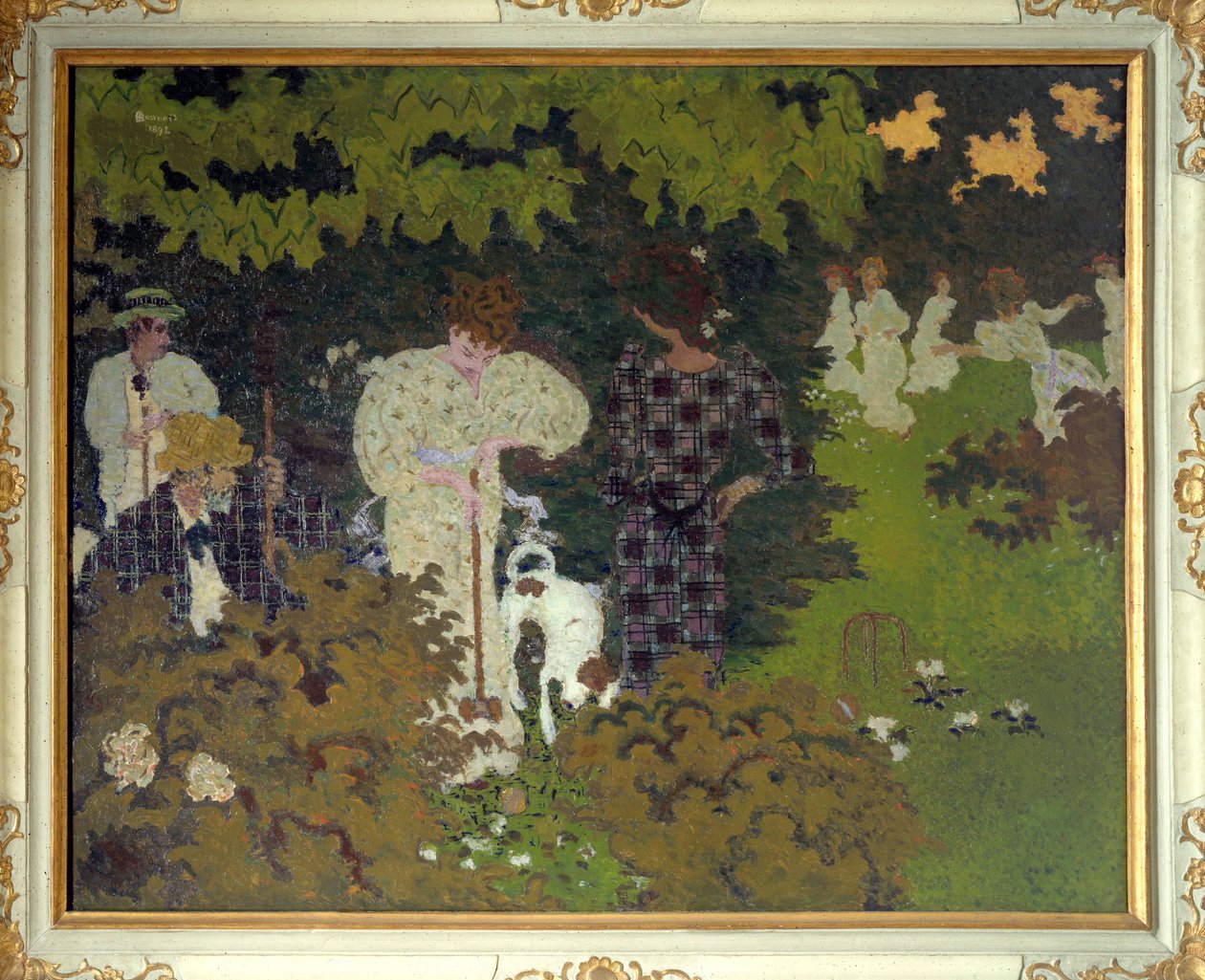Alacakaranlık veya Kroket Partisi by Pierre Bonnard