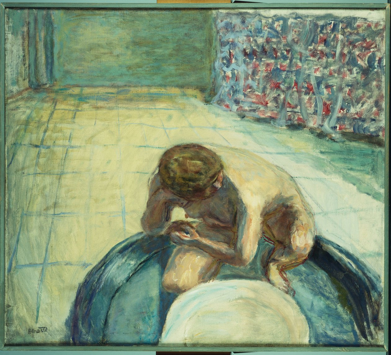 Banyodaki Kadın, 1917 dolayları (tuval üzerine yağlı boya) by Pierre Bonnard