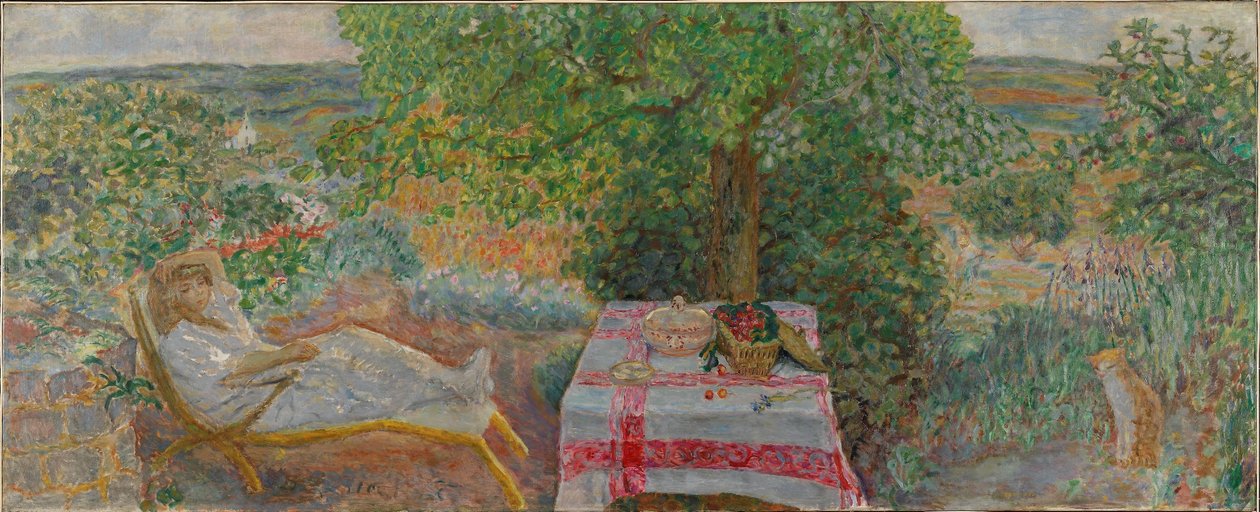 Manzaradaki Kadın, 1914 dolayları (tuval üzerine yağlı boya) by Pierre Bonnard