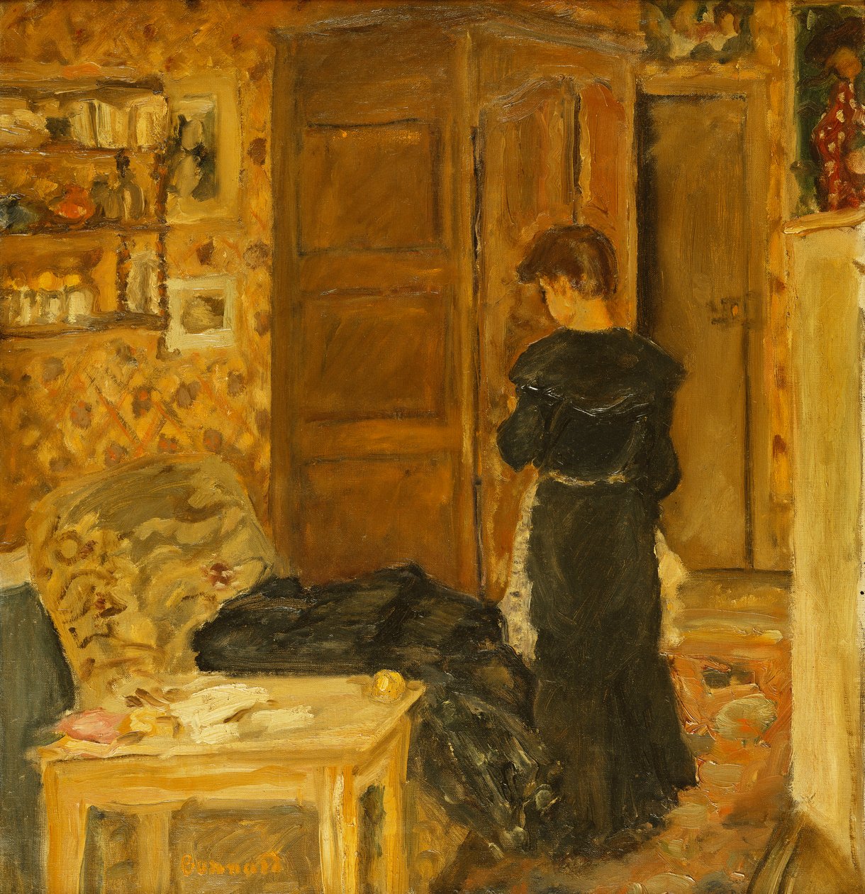 İç Mekanda Kadın; Femme a l