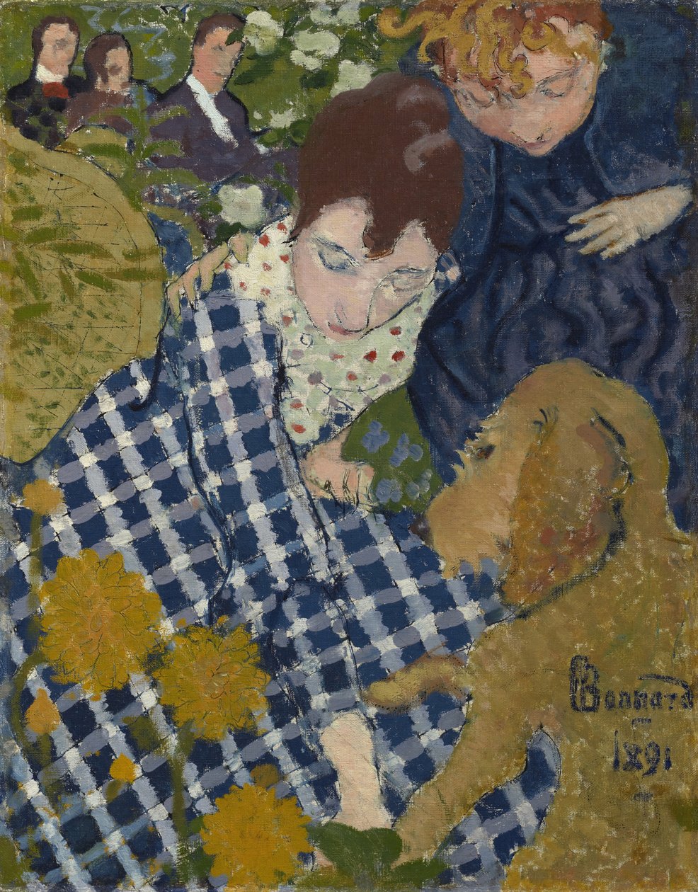 Köpekli Kadınlar by Pierre Bonnard
