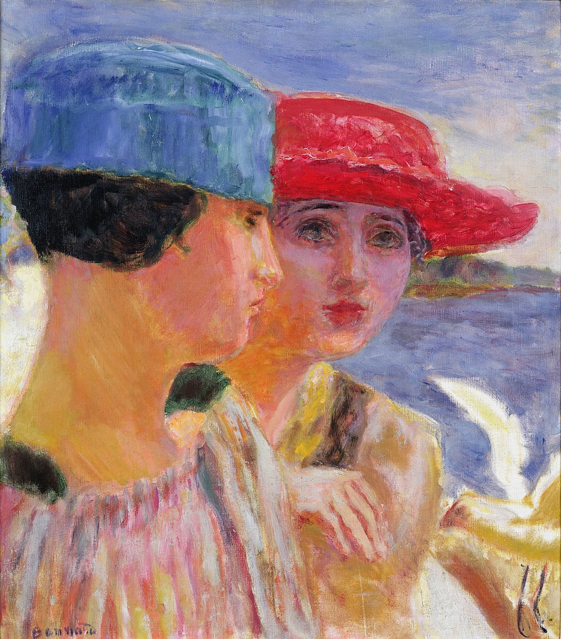 Martılı Genç Kadınlar, 1917 by Pierre Bonnard