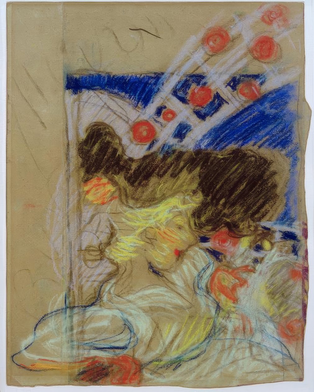 Moulin Rouge posteri için çalışma by Pierre Bonnard