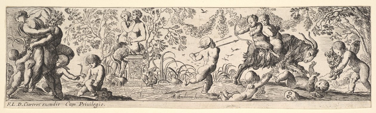 Bachnal, 1600-1642. by Pierre Brebiette