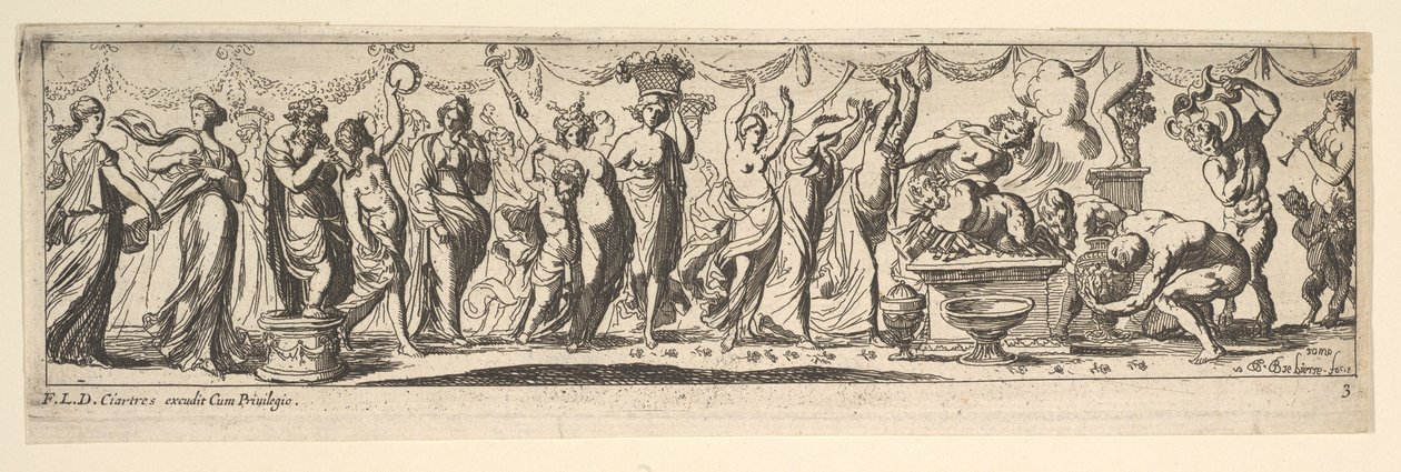 Bachnal, 1615-42. by Pierre Brebiette