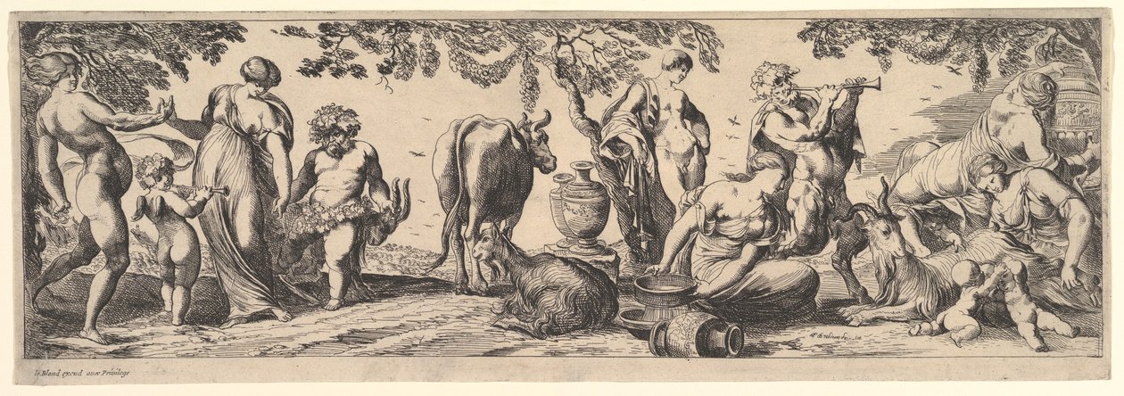 Bachnal, 1615-42. by Pierre Brebiette