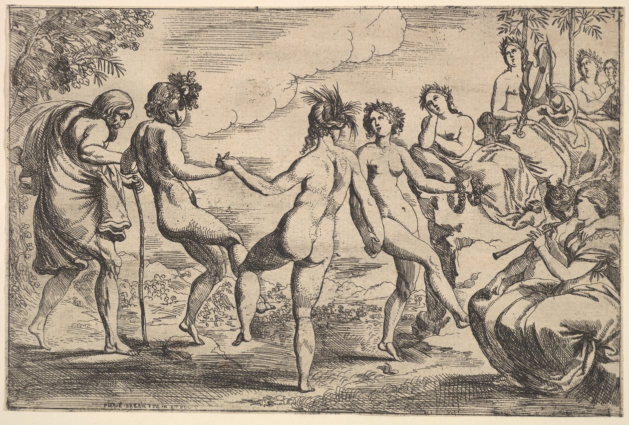 Orpheus, 1610-42. by Pierre Brebiette