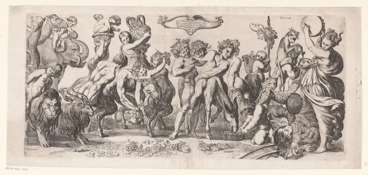 Triomf van Bacchus by Pierre Brebiette