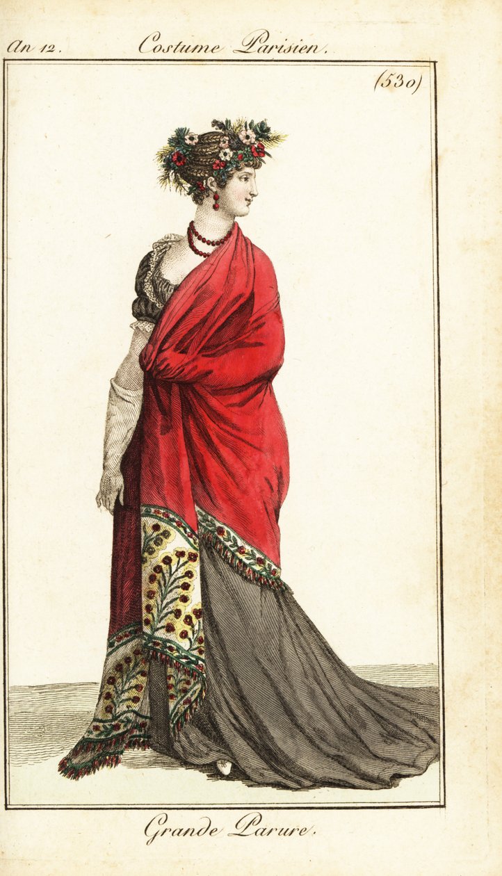 Kadın çok resmi giyim, Paris by Pierre Charles Baquoy