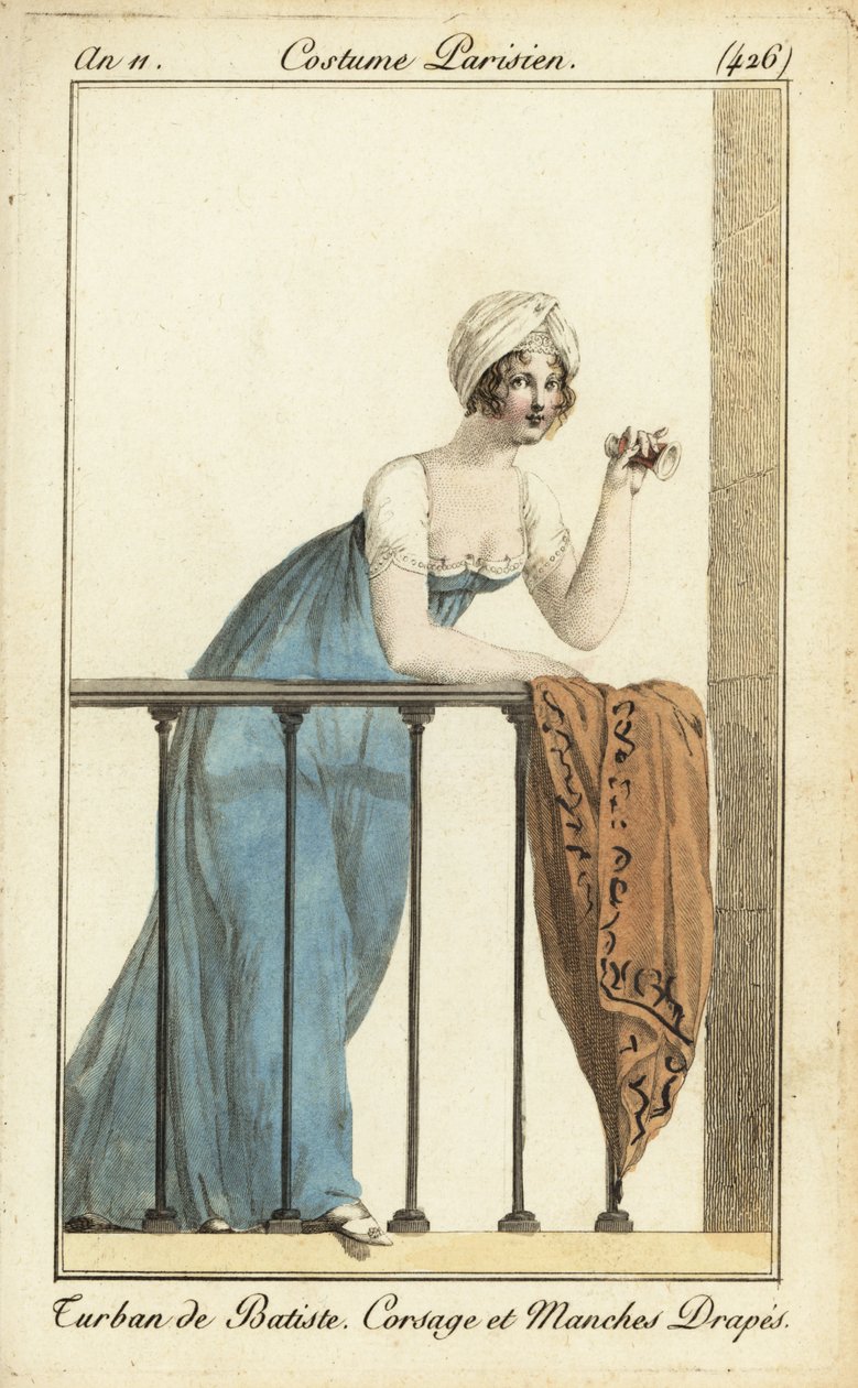Opera cam ile tiyatroda balkonda kadın by Pierre Charles Baquoy