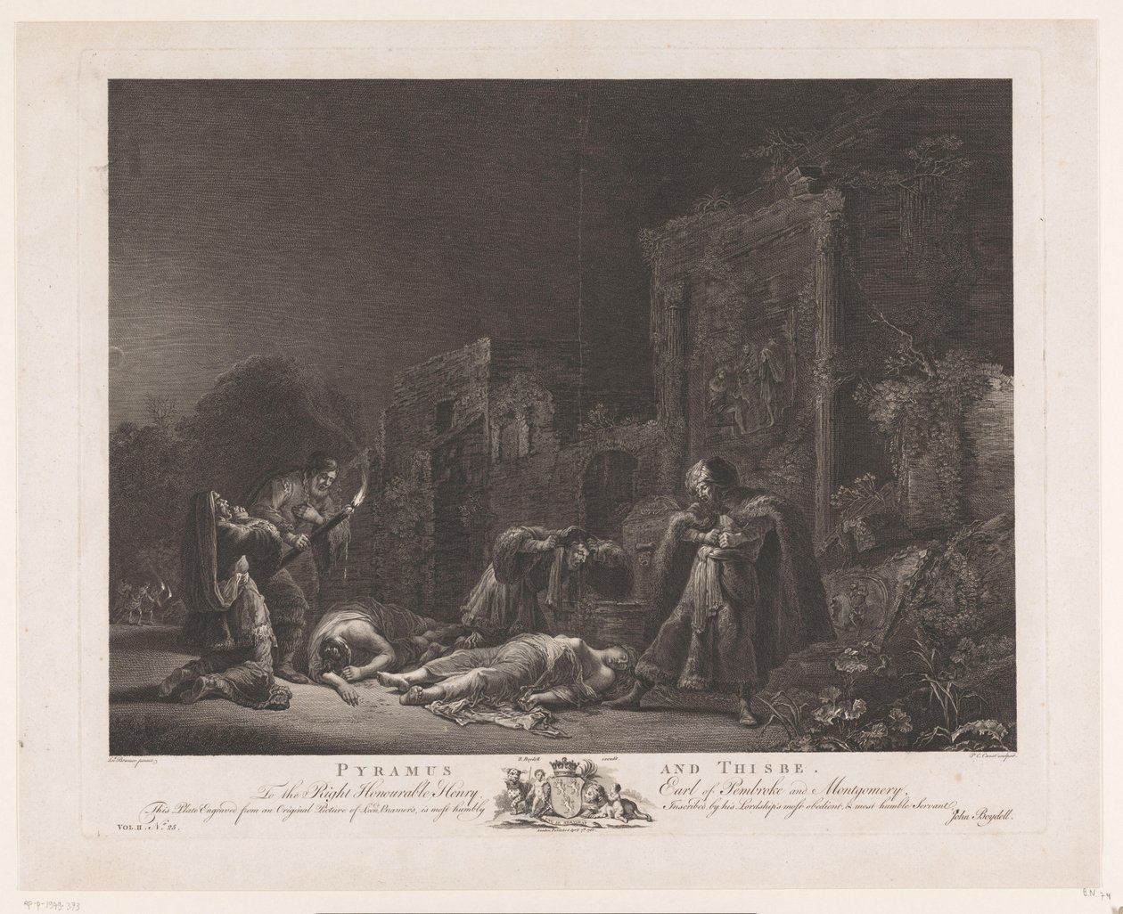 Pyramus ve Thisbea Pyramus ve Thisbe (nesne üzerindeki başlık) İngiltere