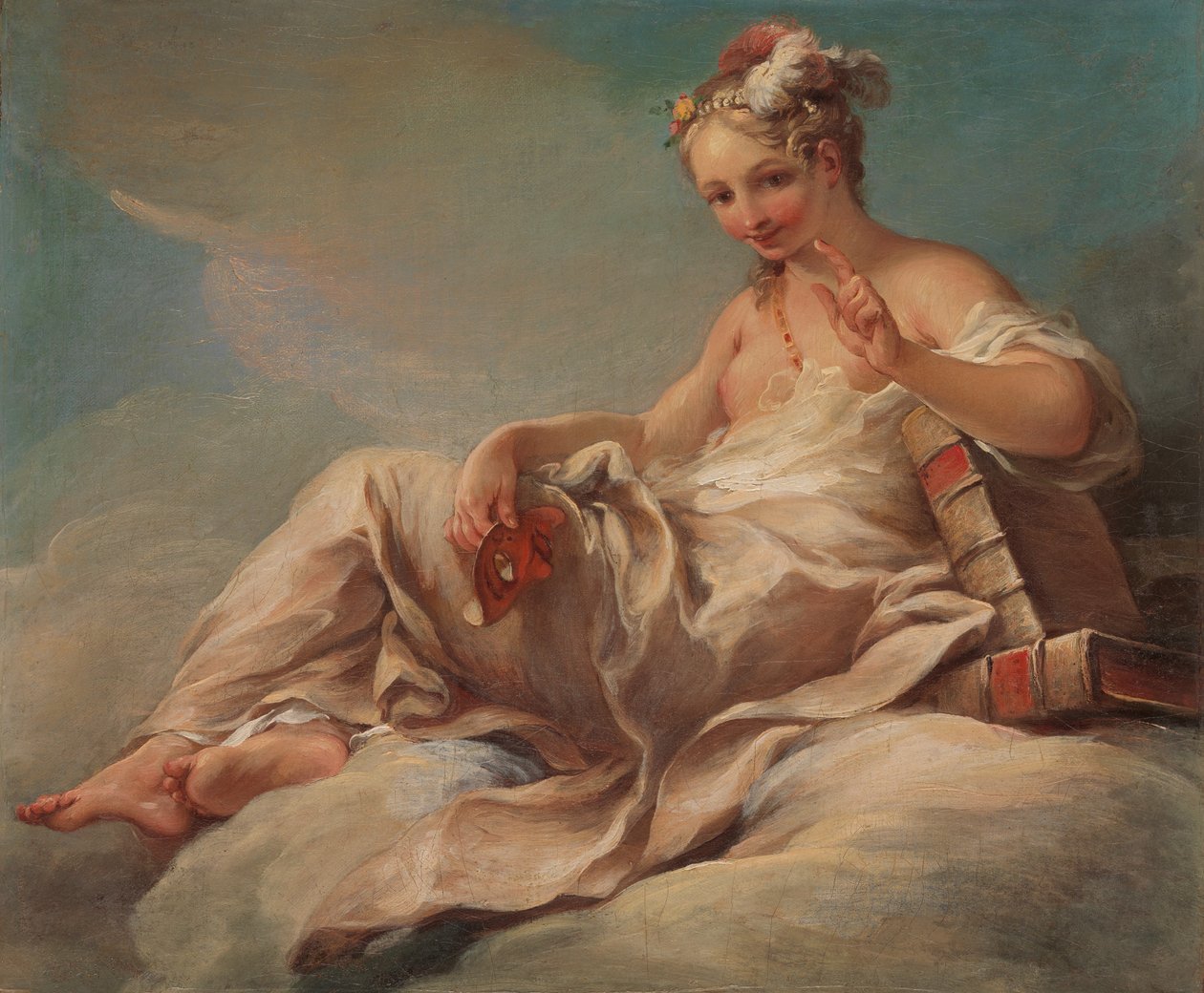 Komedi, yaklaşık 1736. by Pierre Charles Tremolieres