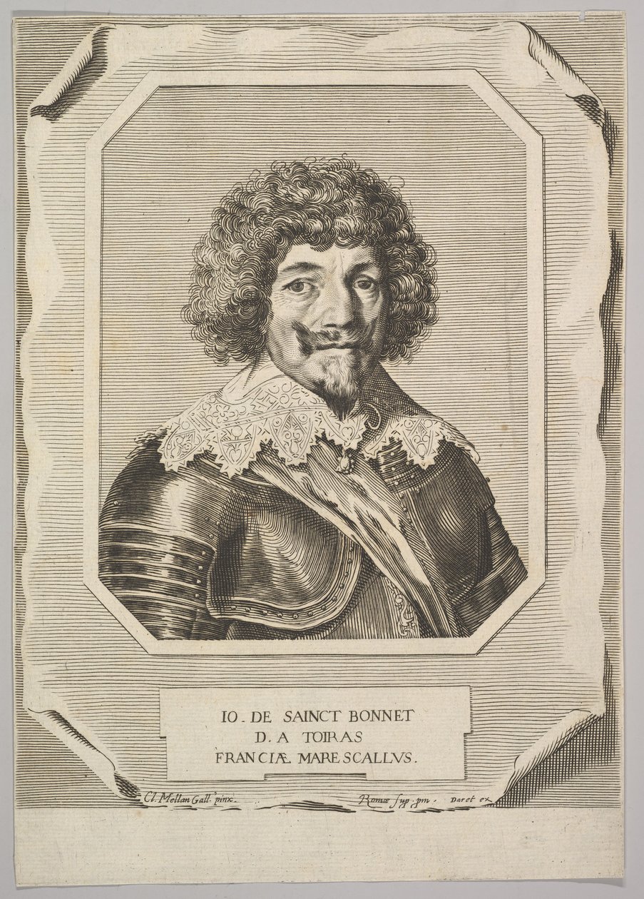 Jean de Saint-Bonnet, Marquis de Toiras. by Pierre Daret