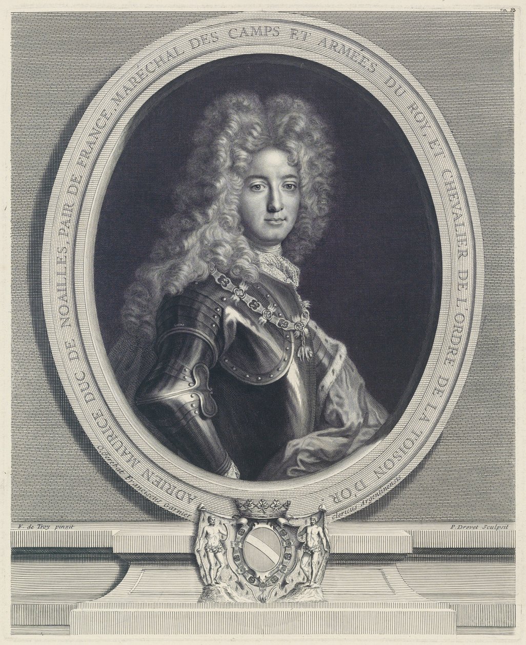 Adrien Maurice, Noailles Dükü by Pierre Drevet