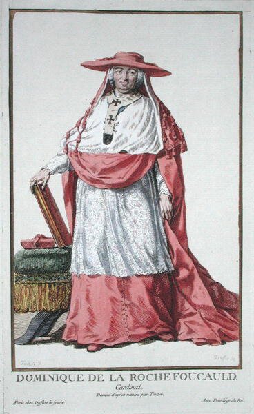 Kardinal Dominique de la Rochefoucauld (1712-1800) 