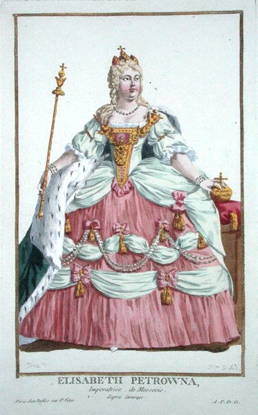 Elizabeth Petrovna (1709-62) Rusya İmparatoriçesi (1741-62) 
