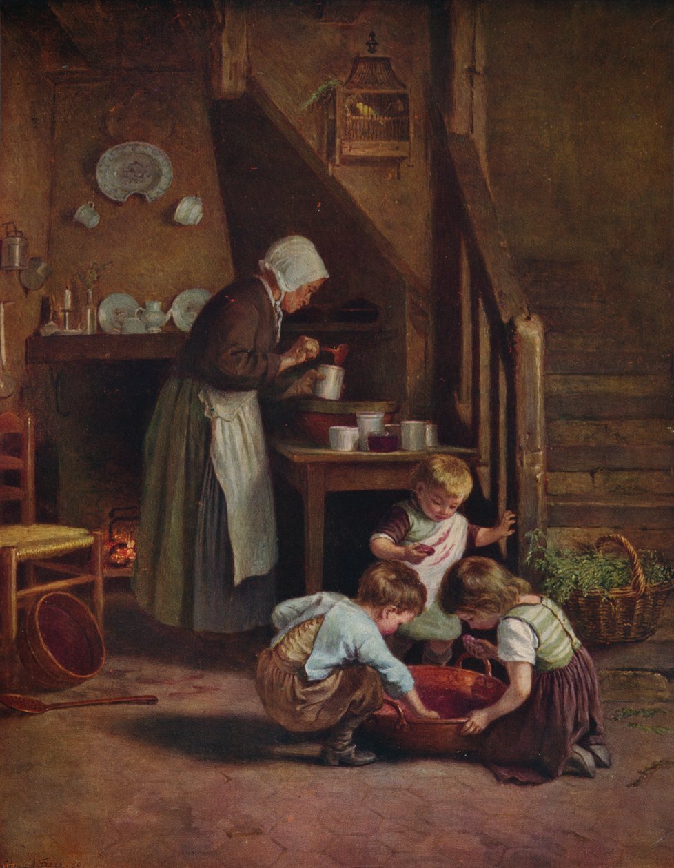 Reçel Yapma, 1880, c1915 by Pierre Edouard Frere