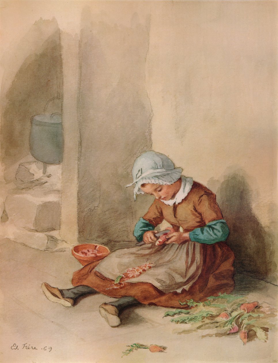 Küçük Yerli, 1869, 1938 by Pierre Edouard Frere