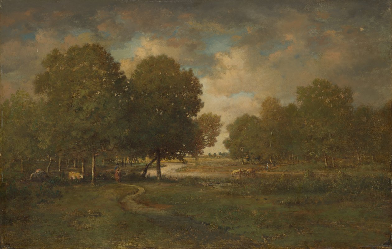 Çayırda Bir Nehir, muhtemelen 1830