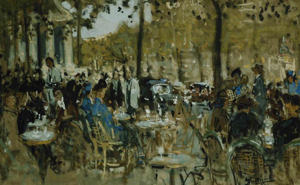 Kraliyet Caddesi by Pierre Eugene Montezin
