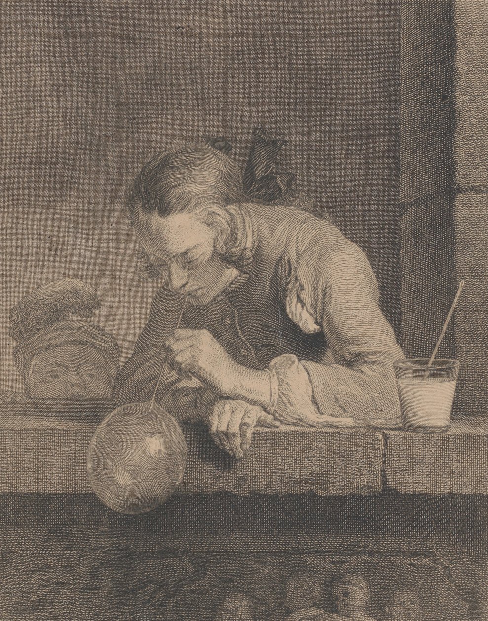 Sabun Köpüğü, 1739. by Pierre Filloeul