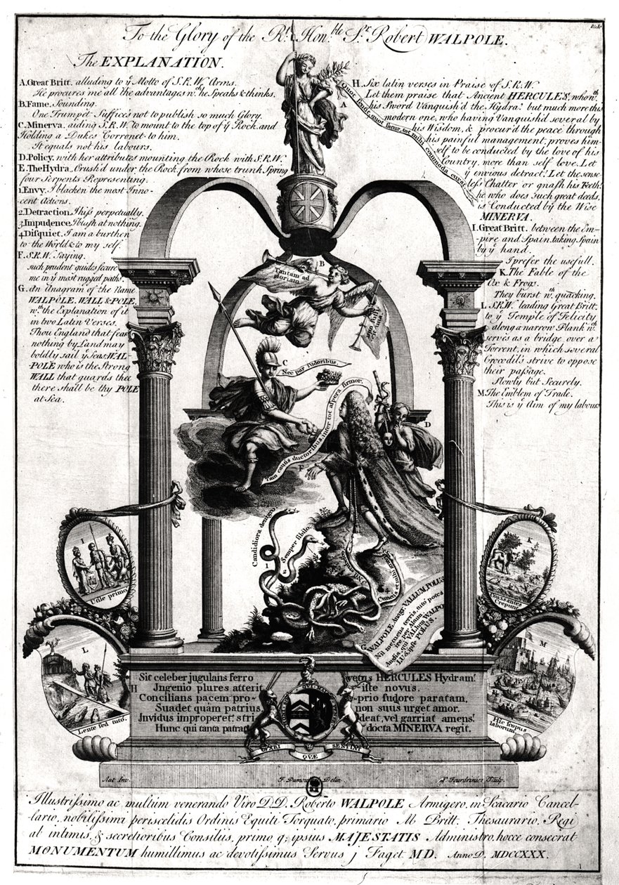Saygıdeğer Robert Walpole (1676-1745) Orford