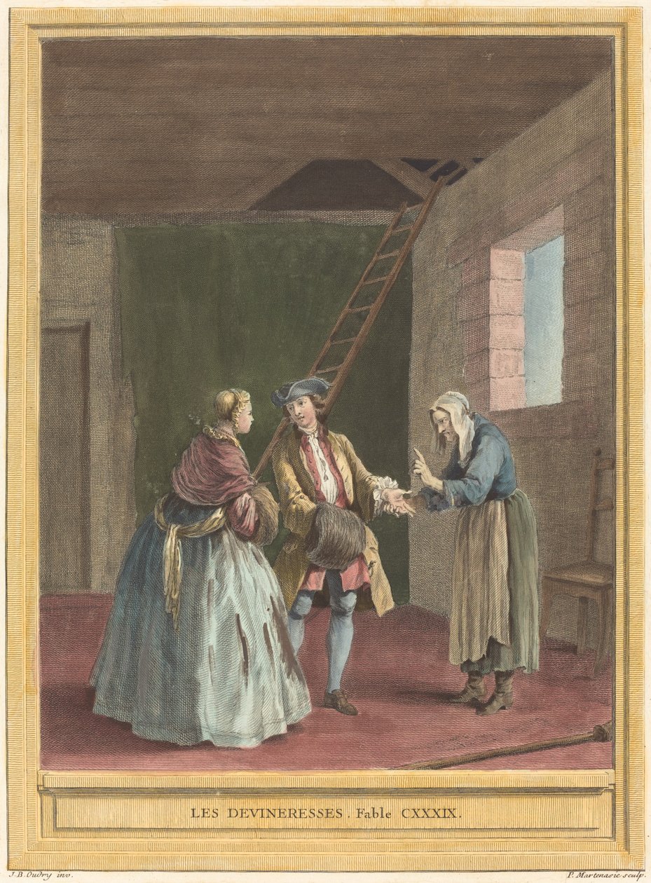 Falcılar by Pierre Francois Martenasie after Jean Baptiste Oudry