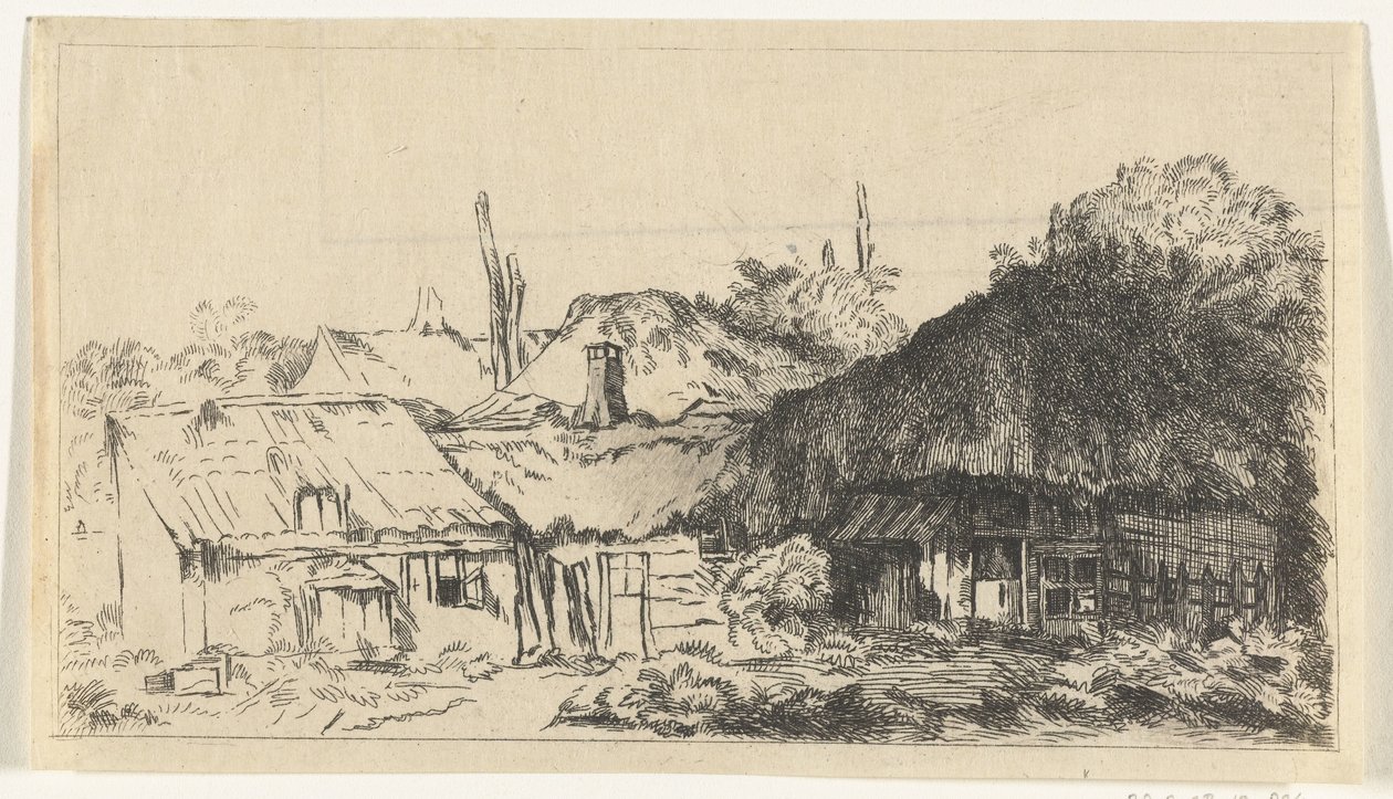 bitmemiş manzara by Pierre François Basan (workshop of)
