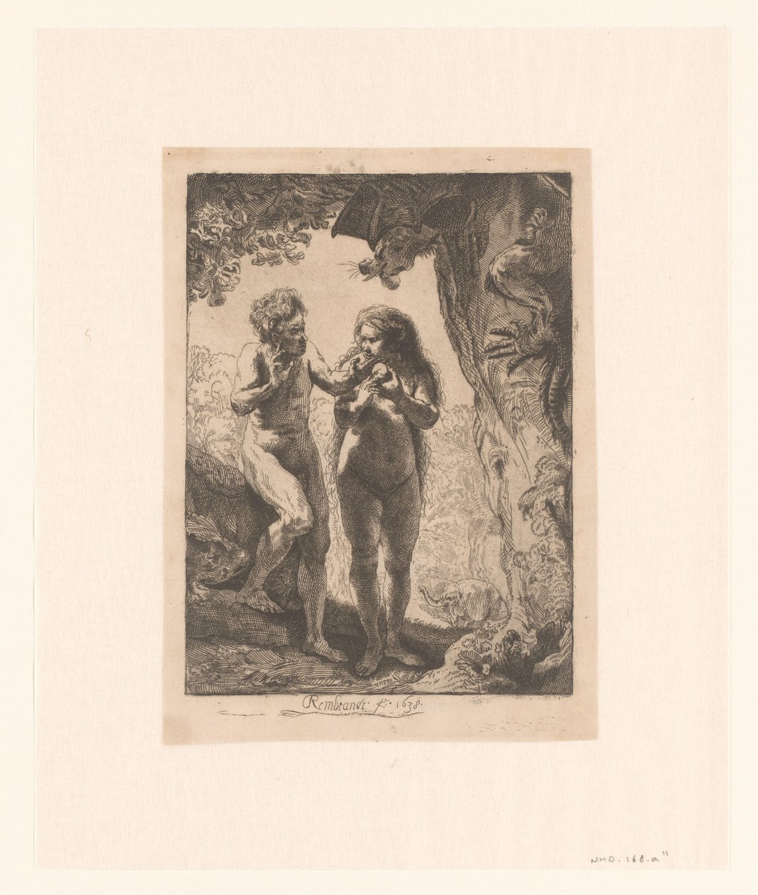 Adem ve Havva by Pierre François Basan