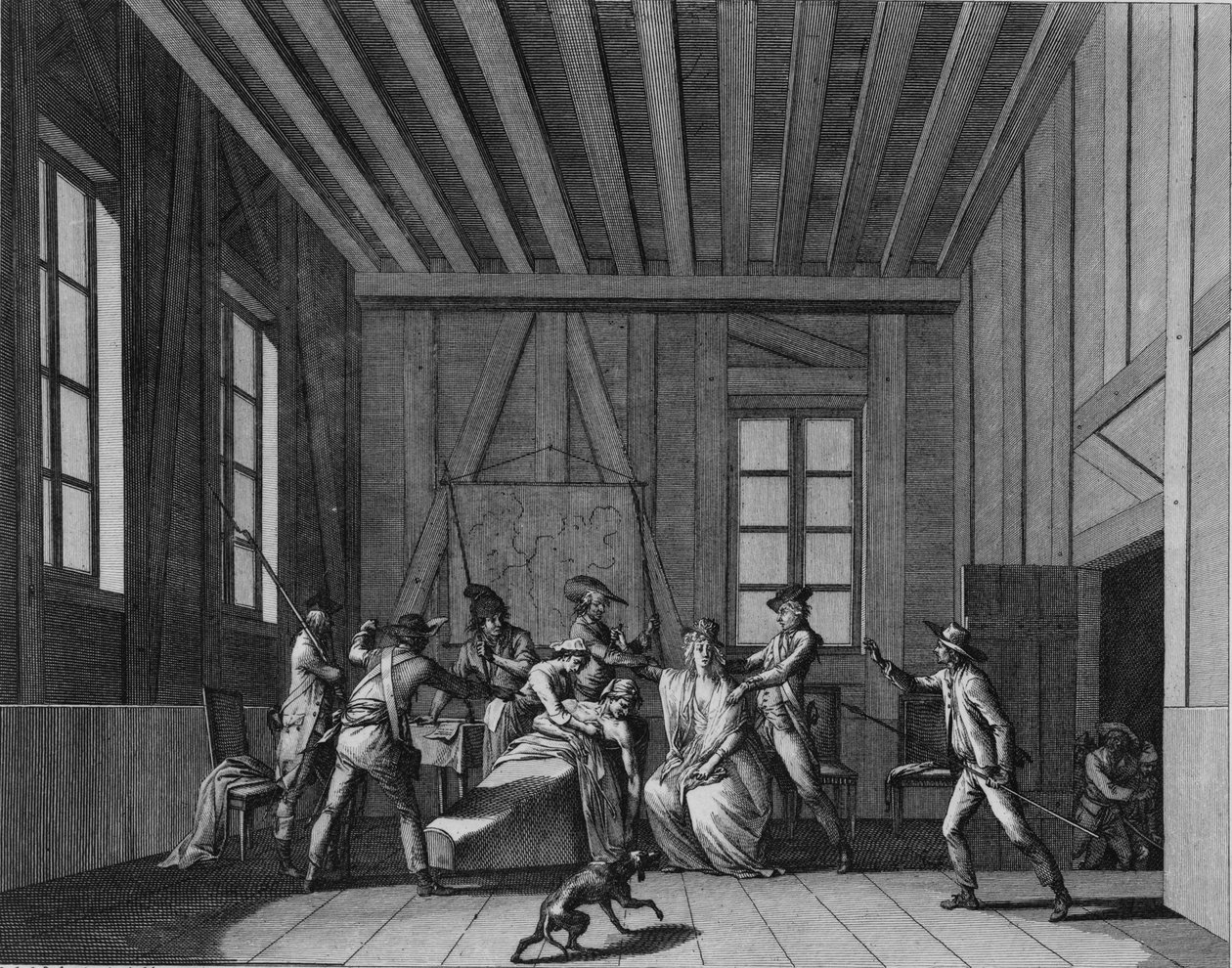 Jean-Paul Marat Suikastı, c. 1795 by Pierre Gabriel Berthault