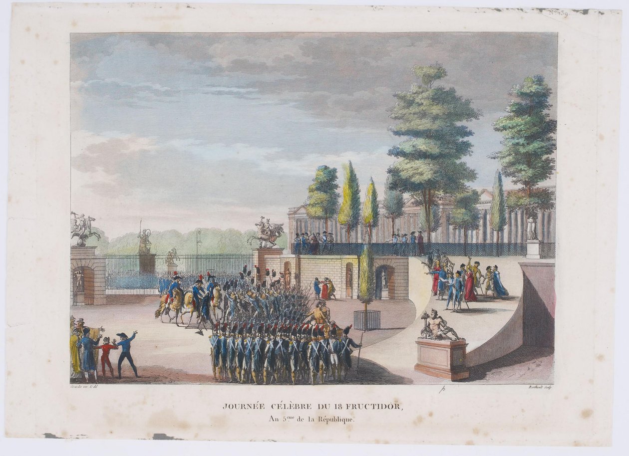 18 Fructidor Darbesi, Yıl V, 1804 by Pierre Gabriel Berthault