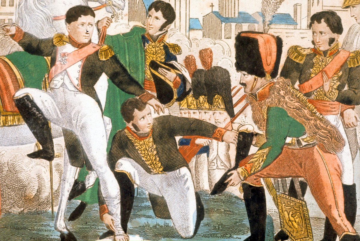 Napolyon Regensburg'da yaralandım (1809) by Pierre Gautherot