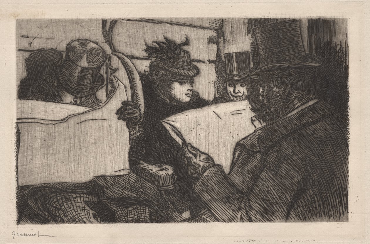 Akşam Treni by Pierre Georges Jeanniot