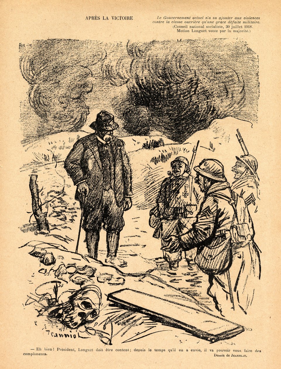 Kırmızı Kahkaha, Siyah Beyaz Hiciv by Pierre Georges Jeanniot