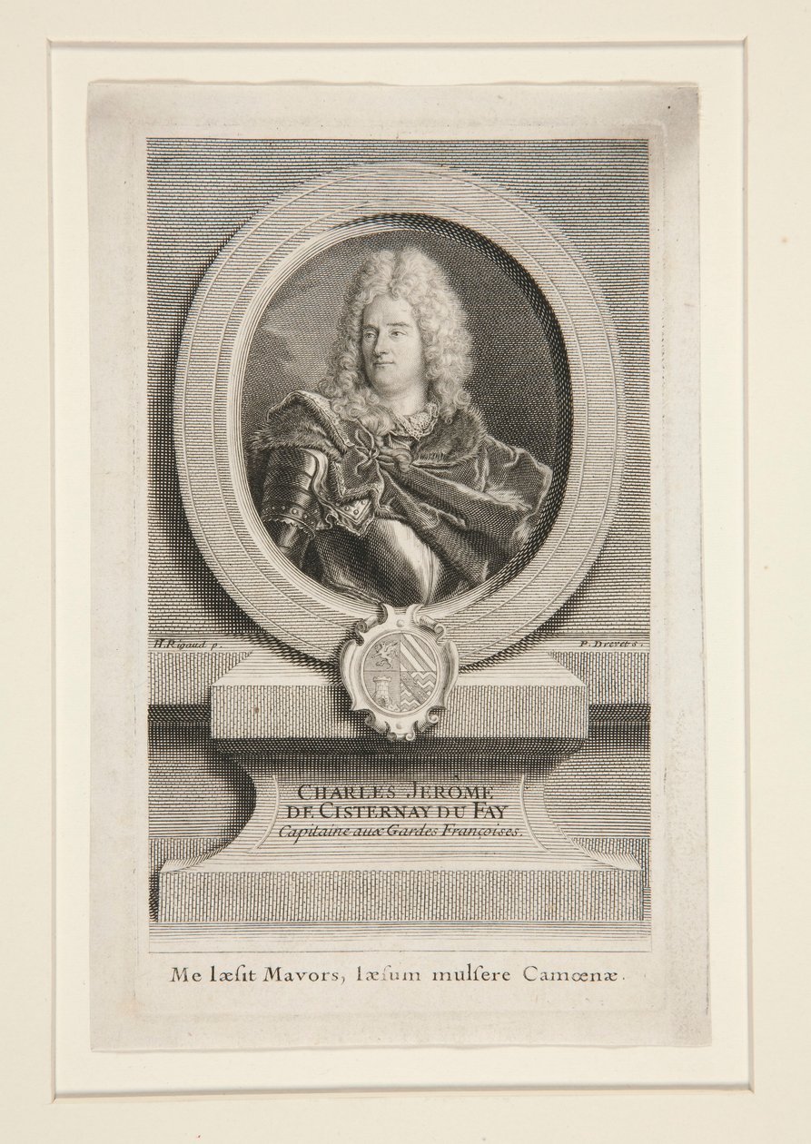 Charles J?r?me de Cisternay du Fay (1662-1723) by Pierre Imbert Drevet