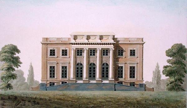 Oudenaarde yakınlarındaki Wannegem Şatosu, Pierre Jacques Goetghebuer tarafından 