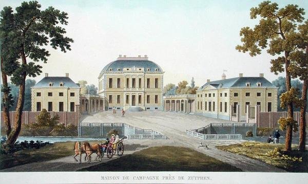 Zutphen yakınlarındaki Kır Evi, Pierre Jacques Goetghebuer tarafından 