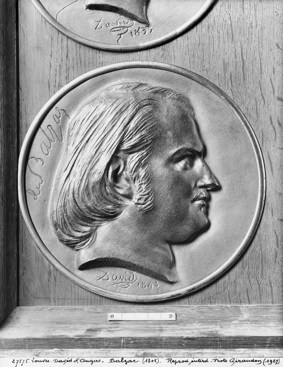 Honore de Balzac, 1843 (bronz) by Pierre Jean David d