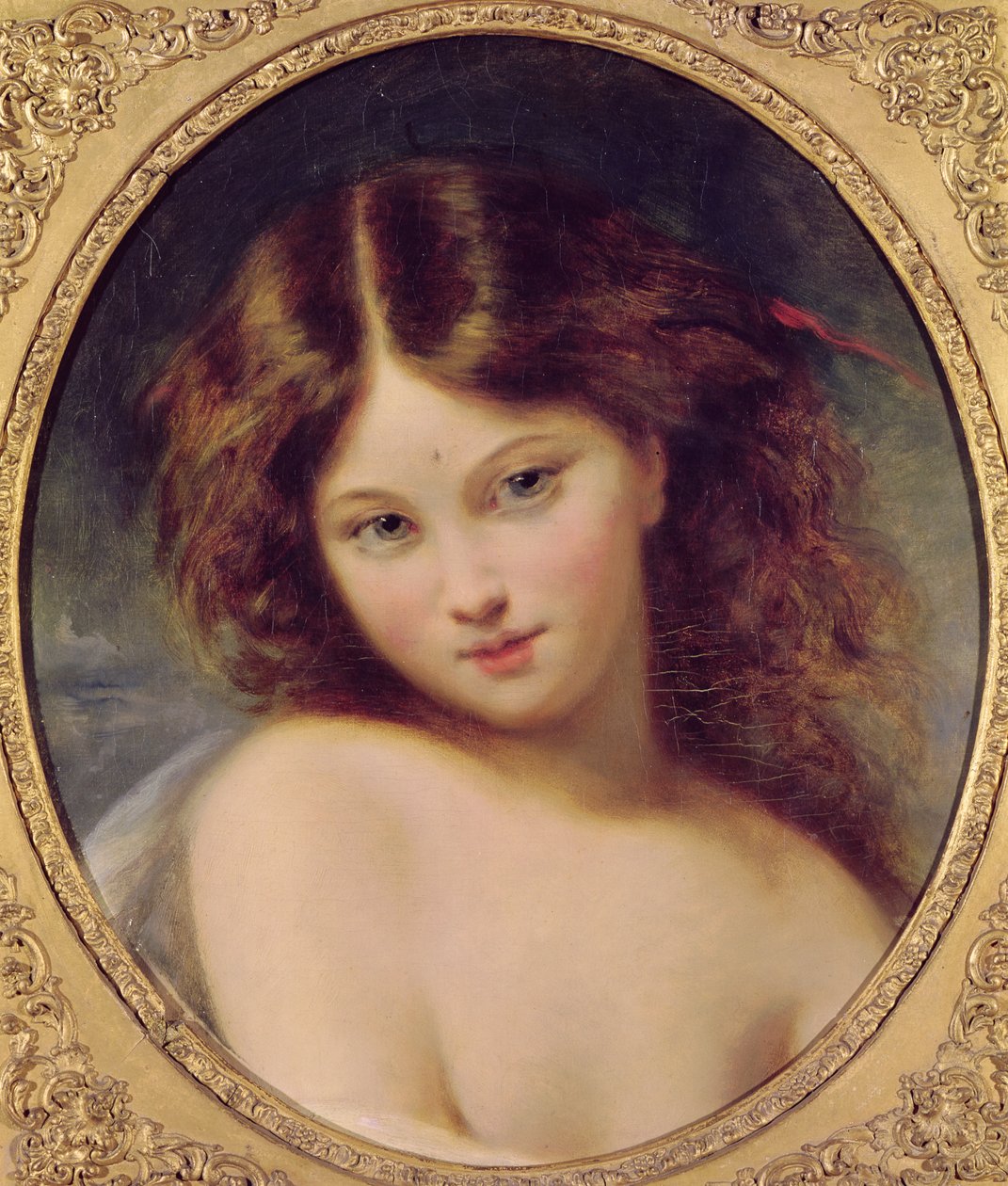 Genç Kızın Başı by Pierre Joseph Dedreux Dorcy