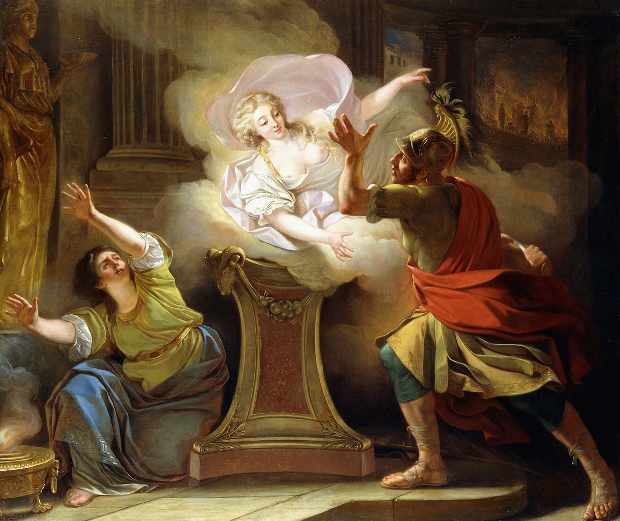 Aeneas, Vesta Tapınağı