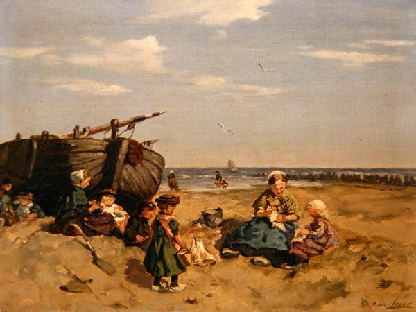 Deniz kenarında by Pierre Lacur