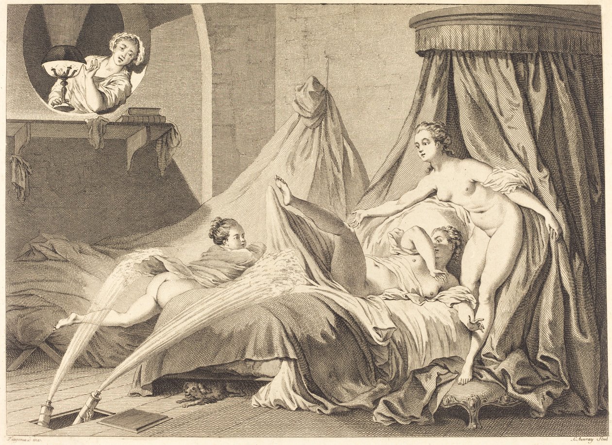 Su İşleri by Pierre Laurent Auvray after Jean Honoré Fragonard
