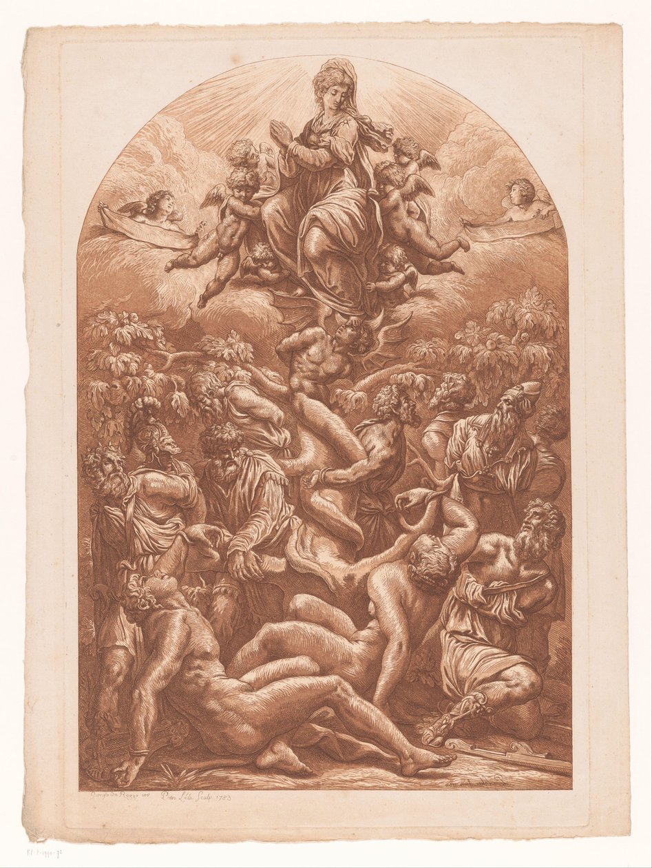 Immaculate Conception Alegori by Pierre Lelu