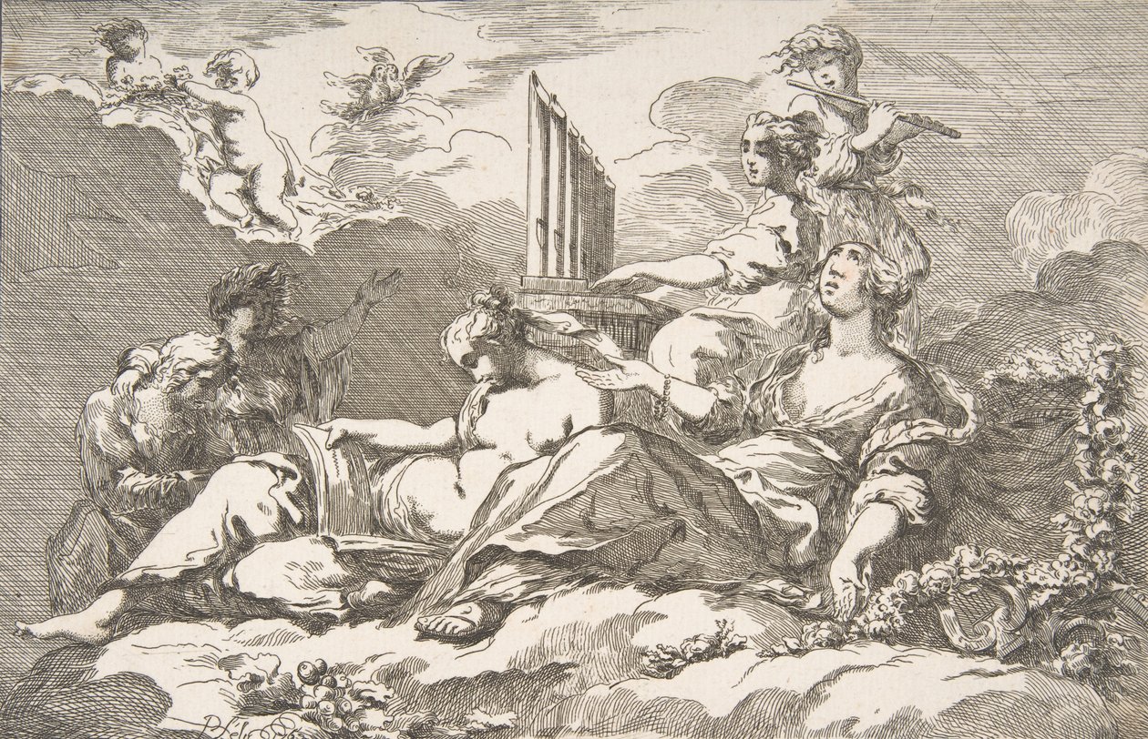 Doğanın Uyumu, 1762. by Pierre Lelu