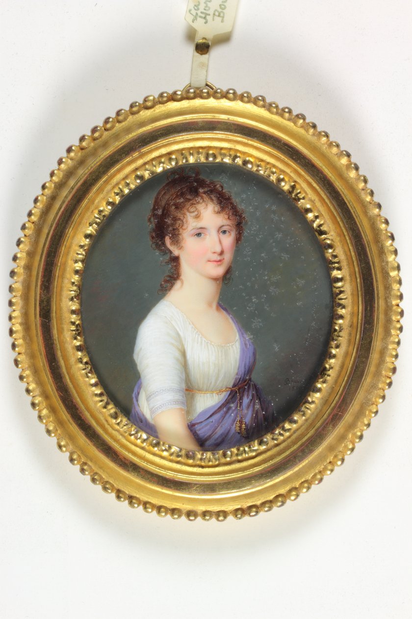 La Reine Hortense adında bir bayan by Pierre Louis Bouvier